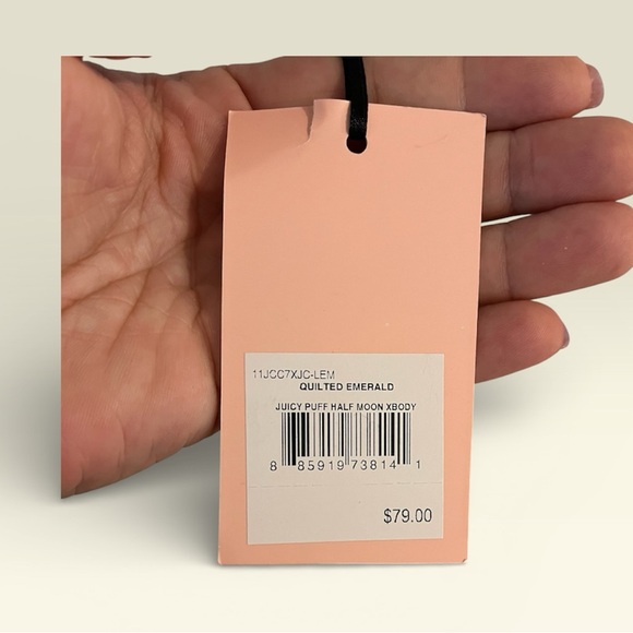 NWT Juicy Couture Teal Crossbody Bag - Picture 7 of 7